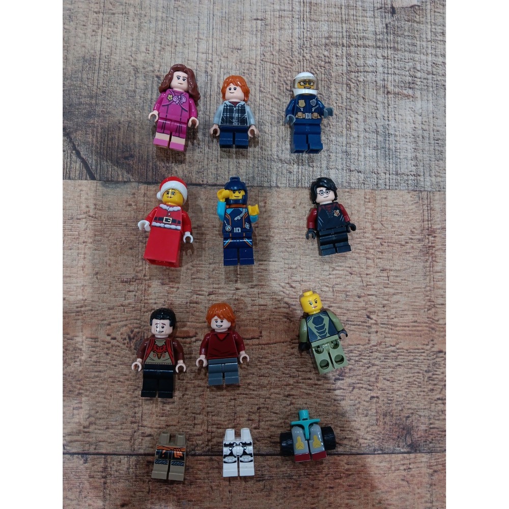Lot Of 12 Lego Minifig People Lot Random Minifigure Minigfigs Toys Parts Only